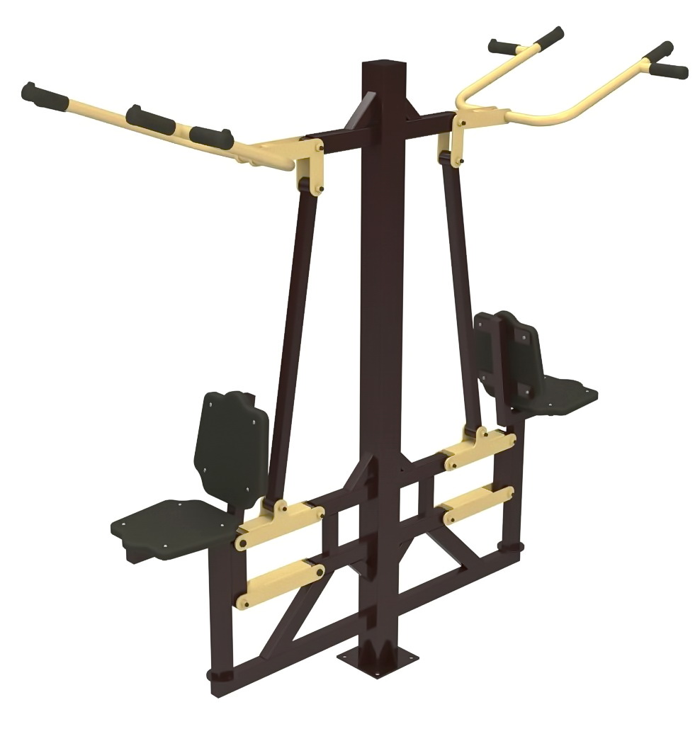 Уличный тренажер вертикальная тяга двойная  Air-Gym YT6