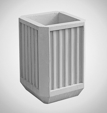 Урна бетонная ПОЛОСКА У-11