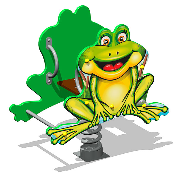 Качалка на пружине ZION Лягушонок У1 (КЧ065)