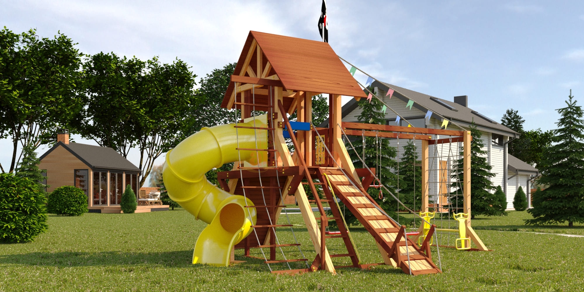 Игровой комплекс Савушка Lux - 13