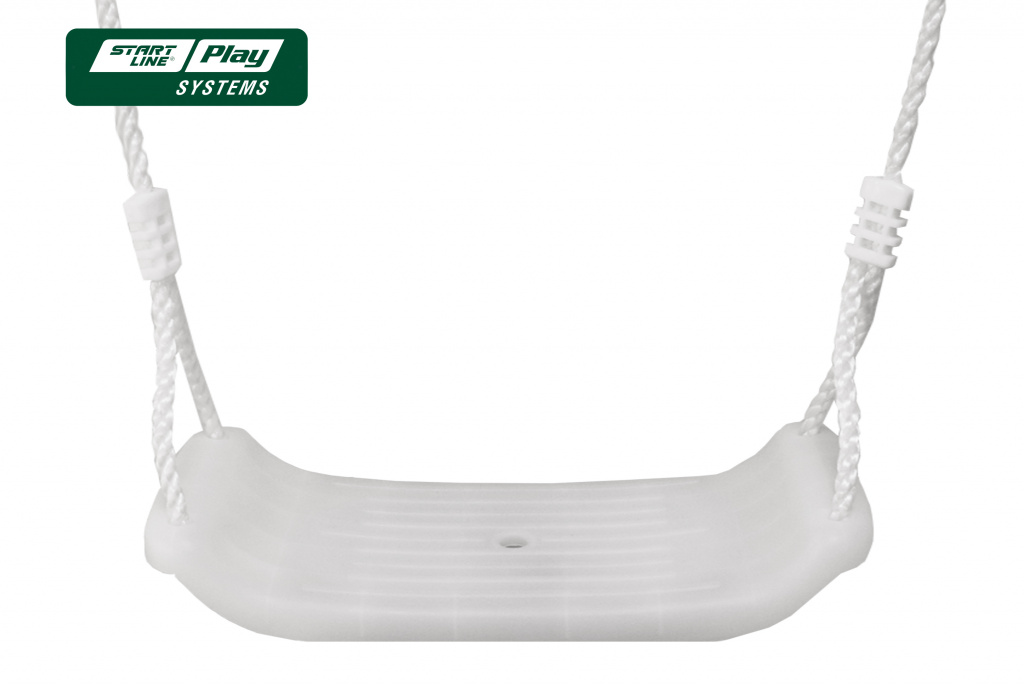Cиденье для качели «лодочка» (белое) с подсветкой slp systems