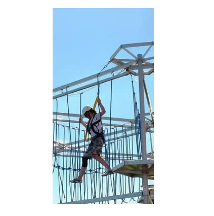 Мобильный веревочный городок