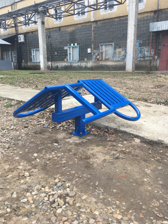 Уличный тренажер скамья для пресса двойная Air-Gym YT3