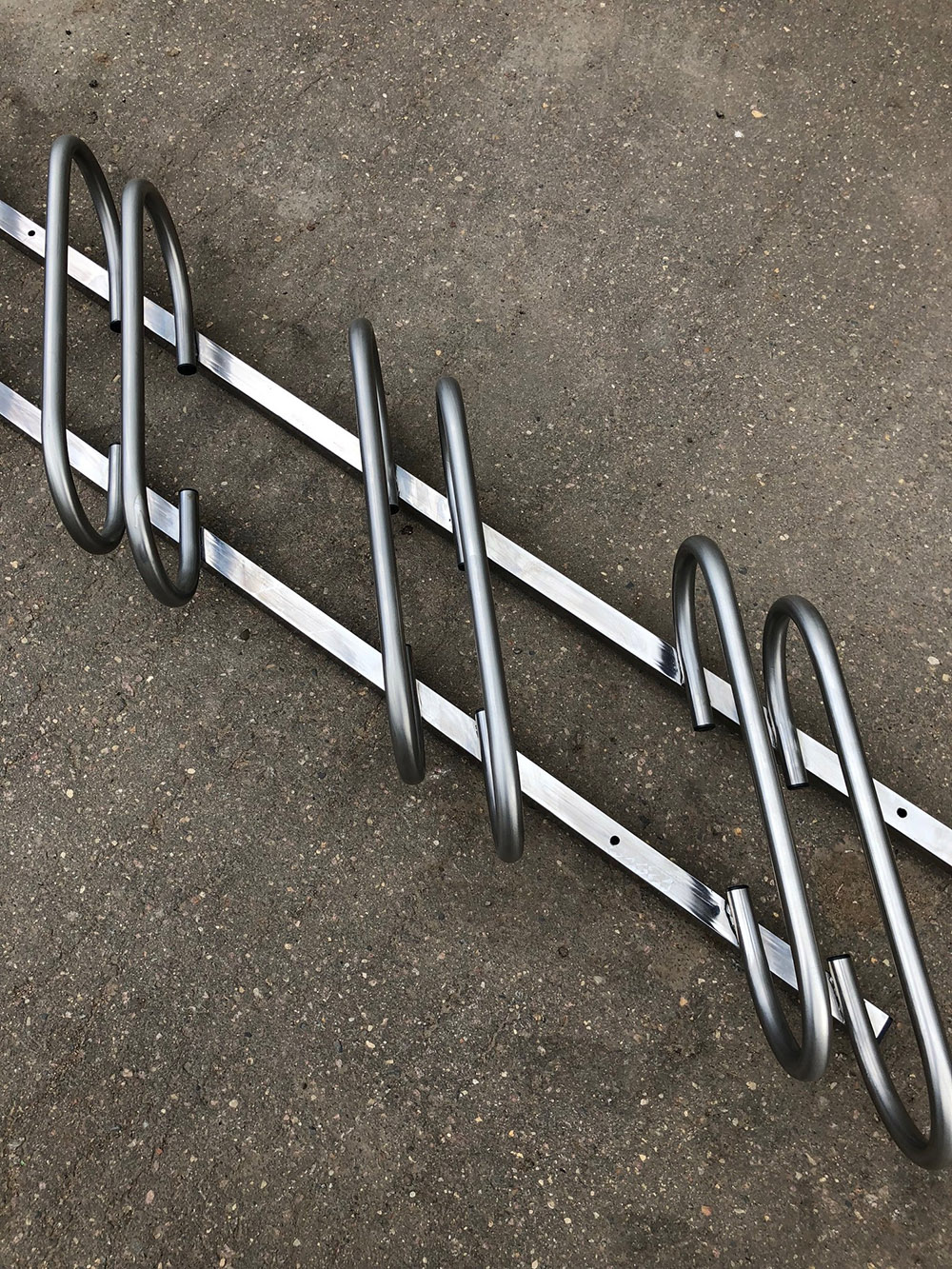 Велопарковка VP71A-45 ТУР де ФРАНС, нержавеющая сталь