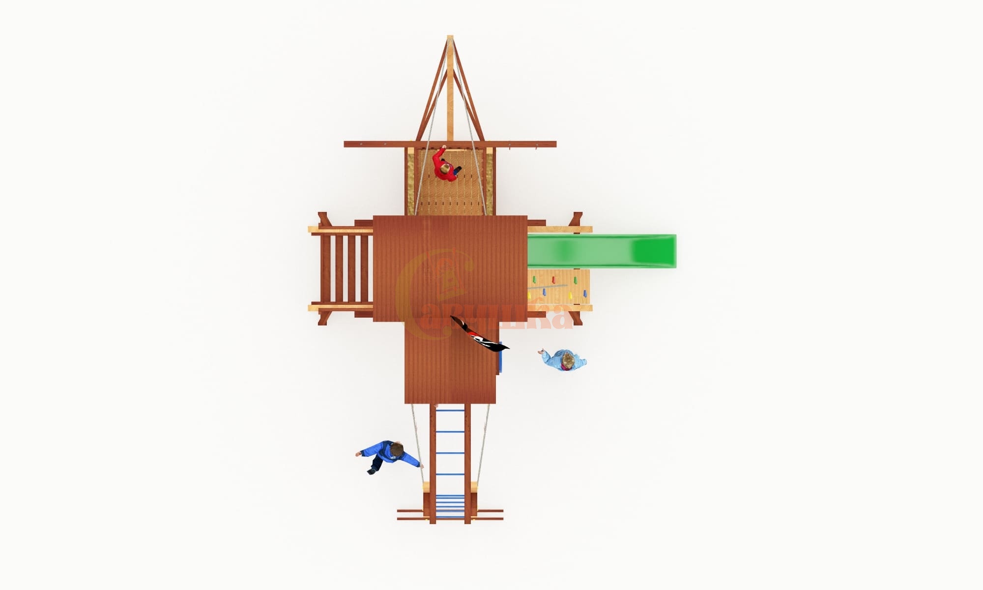 Игровой комплекс Савушка Lux - 7