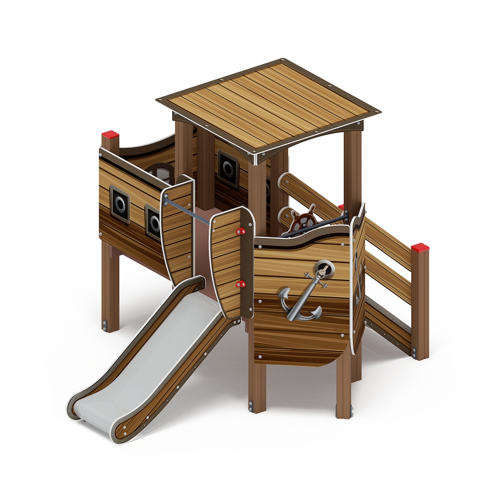 КАТЕРОК детский игровой комплекс ДИК 1.03.3.01-01 (H=750)