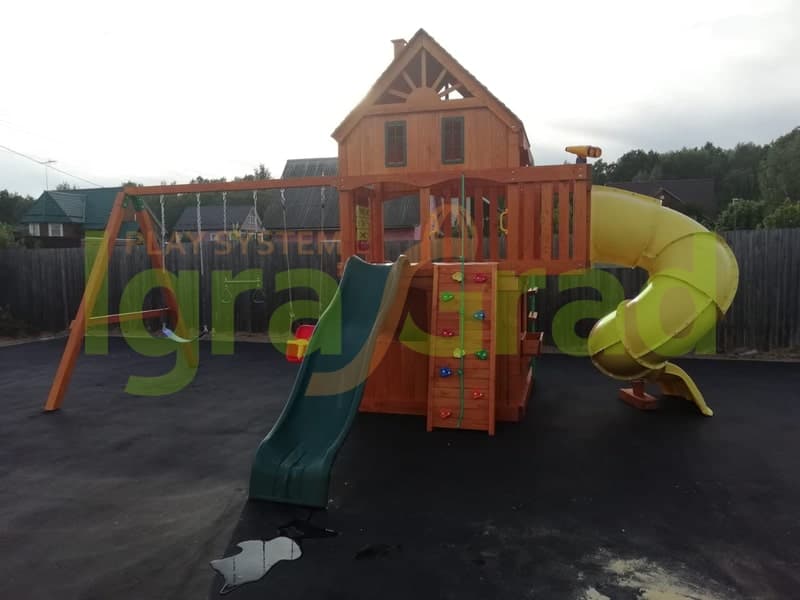 Детская площадка IgraGrad Шато 2 с трубой (домик)