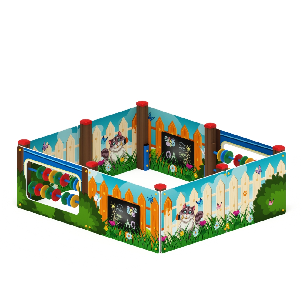 Манеж СЧАСТЛИВОЕ ДЕТСТВО для детской площадки МФ 21.01.01