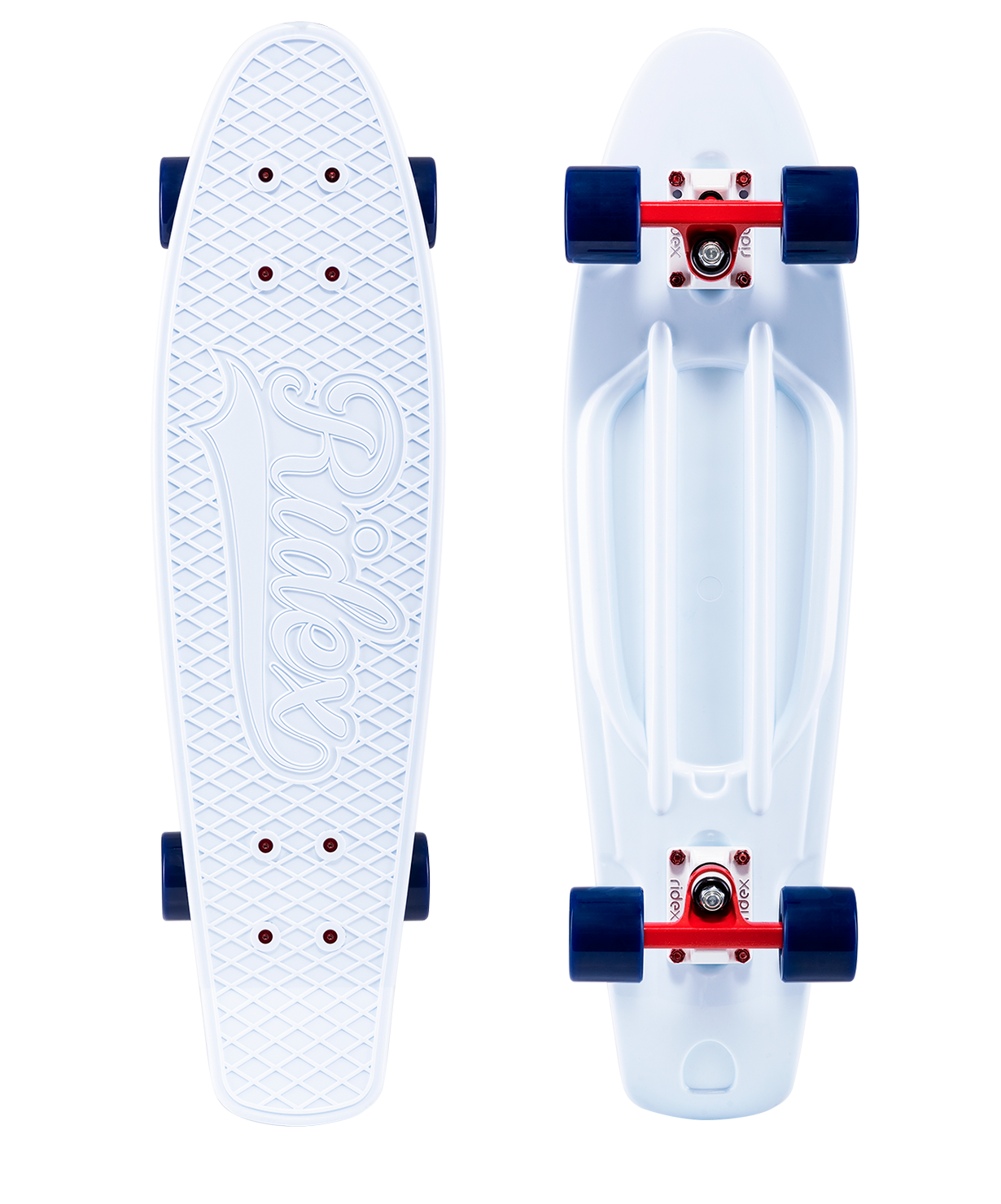 Круизер пластиковый Blizzard, 27''x8", Abec-7 Chrome