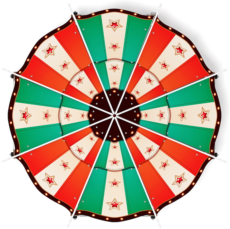 Беседка-пагода КАРНАВАЛ (Шапито) для детской площадки МФ 10.22.01-01