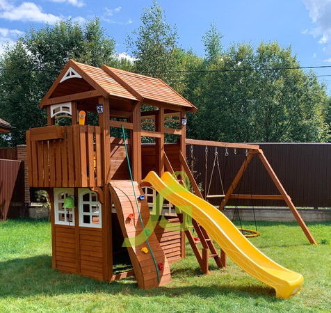 Детская площадка IgraGrad Клубный домик 3 Luxe