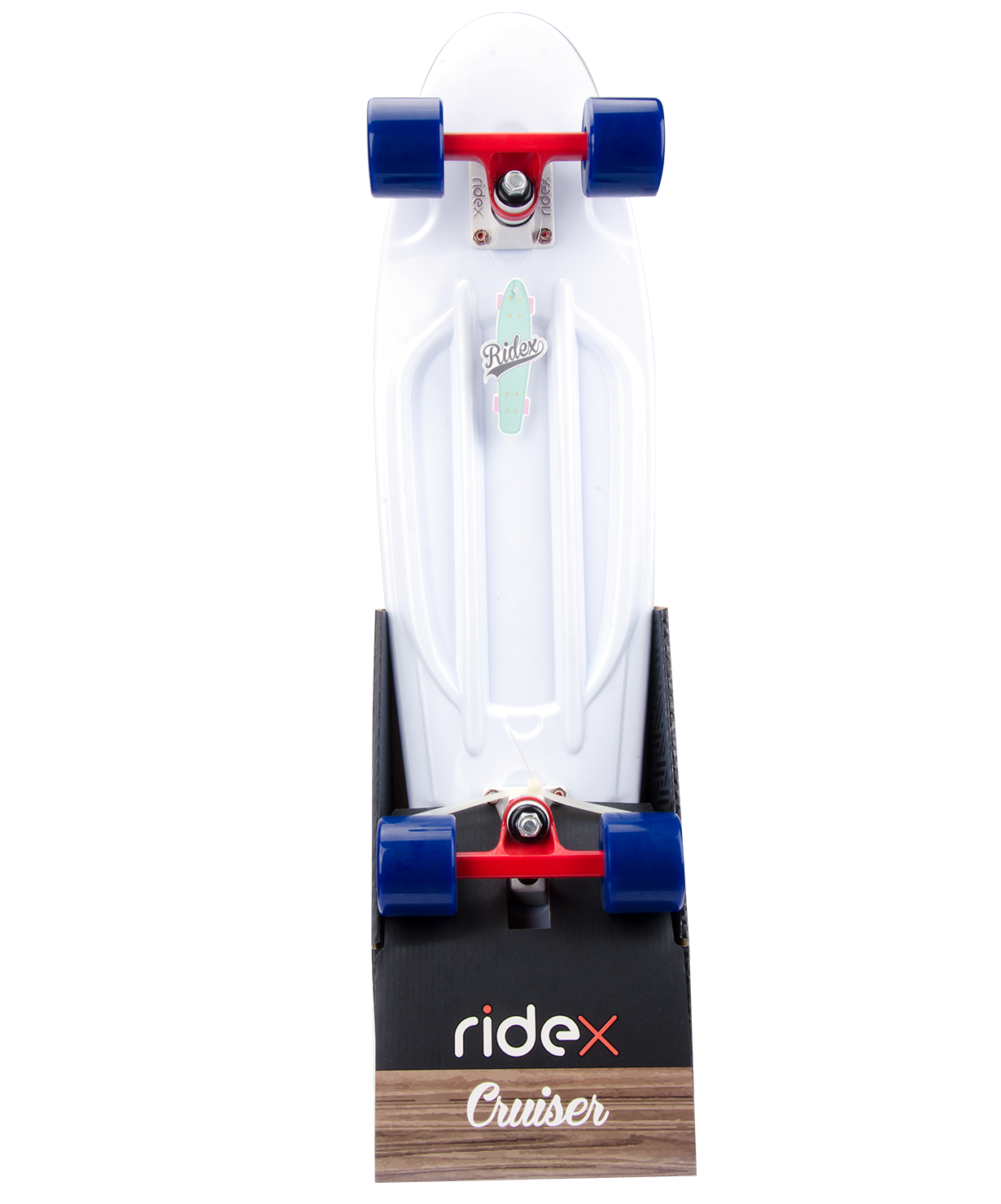 Круизер пластиковый Blizzard, 27''x8", Abec-7 Chrome