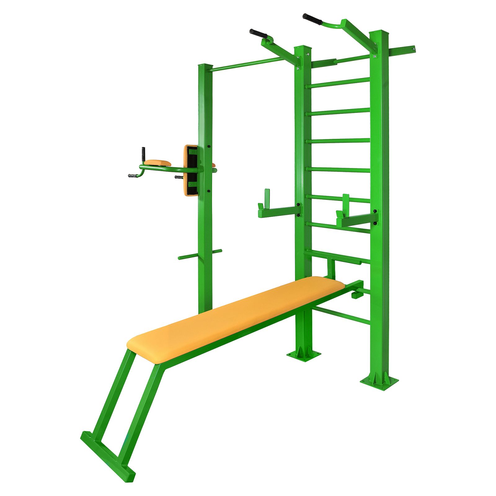 УЛИЧНЫЙ АТЛЕТИЧЕСКИЙ КОМПЛЕКС С ТУРНИКОМ YSK10 ( С МЯГКИМИ ЧАСТЯМИ)