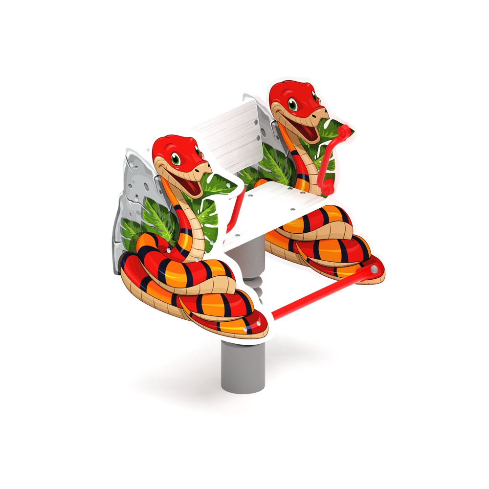 ЗМЕЙКА качалка на пружине ИО 22.01.08-01