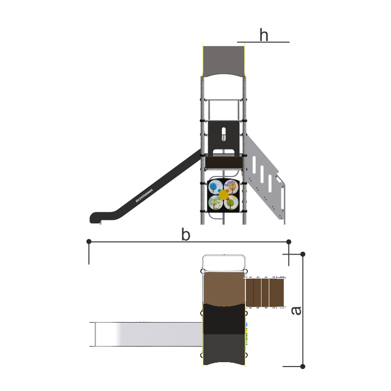 Детская площадка Полянка «Romana 101.04.00-01»