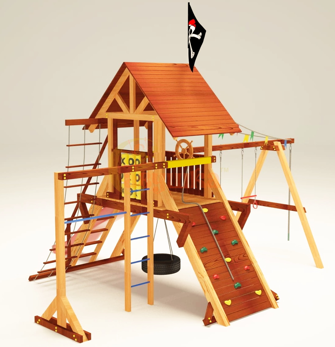 Игровой комплекс Савушка Lux - 3