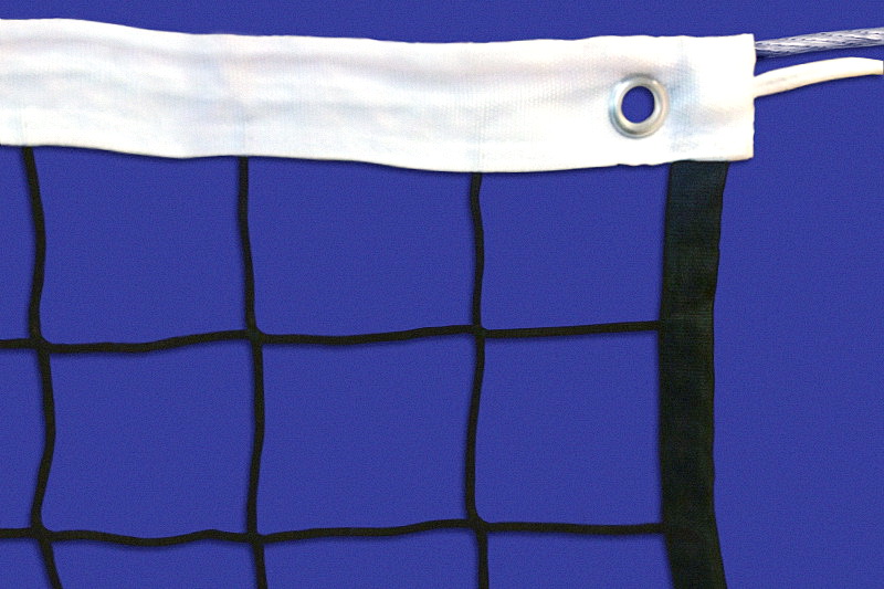 Сетка волейбольная, нить D=4 мм, стальной трос D=5 мм (03.202)
