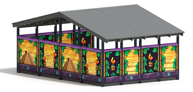 Теневой навес (Майя) МФ 70.6.4-06