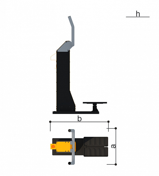 Тренажер уличный ТВИСТЕР Romana 207.32.10