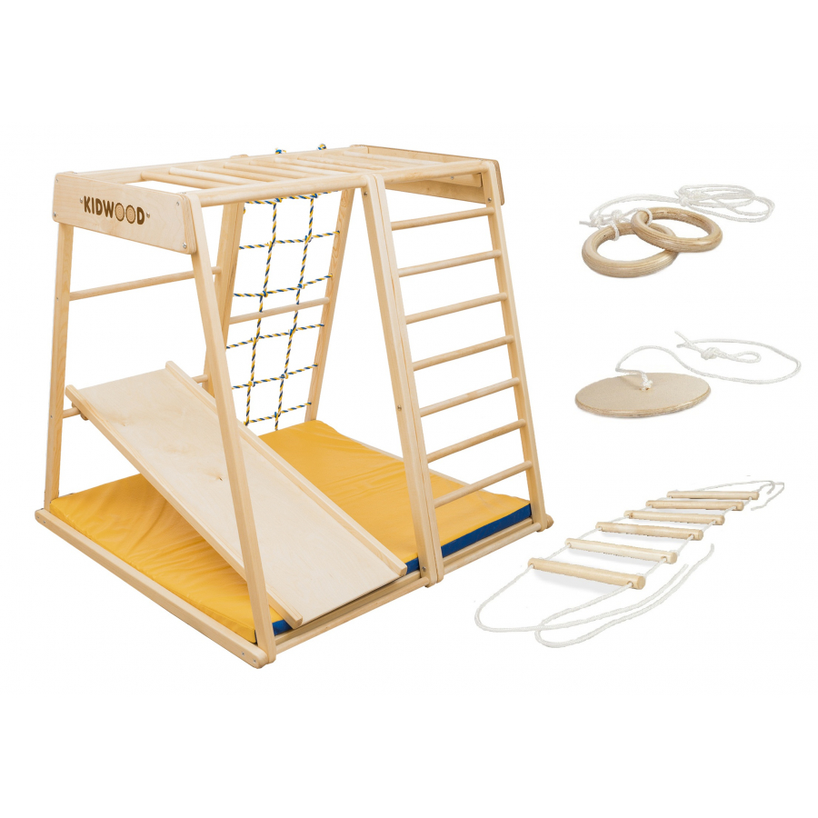 Деревянный игровой комплекс Парус Спорт KIDWOOD