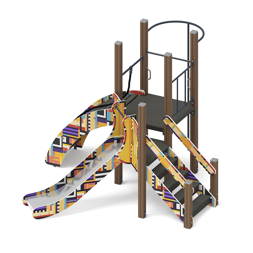 СПОРТ (Ритм) детский игровой комплекс ДИК 1.06.01-01 (H=900)