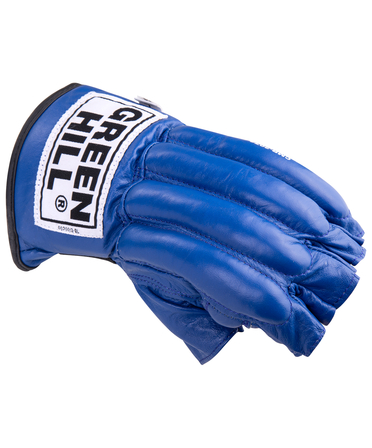 Перчатки снарядные ROYAL CMR-2076, шингарды, кожа, синие, S