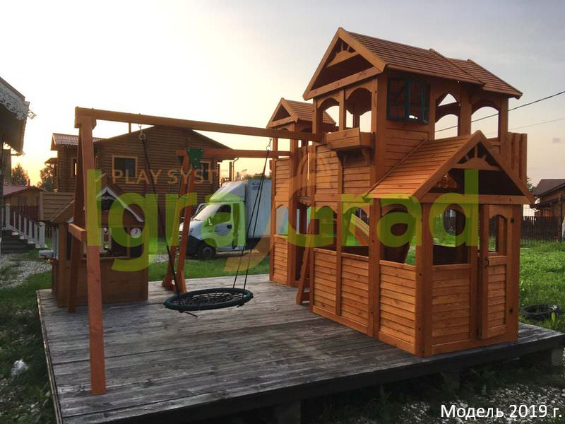 Детская площадка IgraGrad Клубный домик Макси