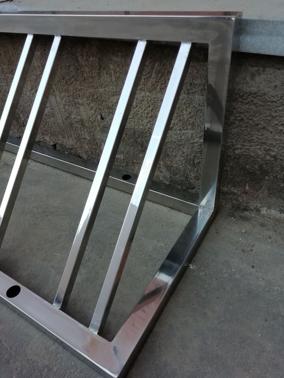 Велопарковка из нержавеющей стали Air-Gym ВП2