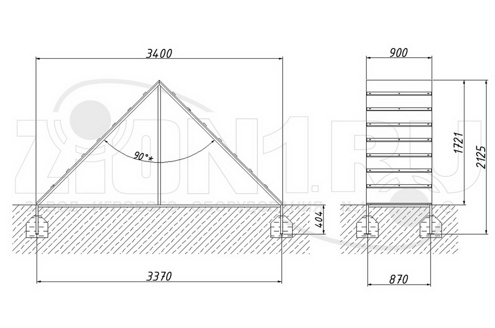 Горка ZION для собак (СПЛ001)
