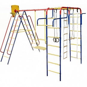 Уличный детский спортивный комплекс (ДСК) "Пионер" качели "ТК" дачный