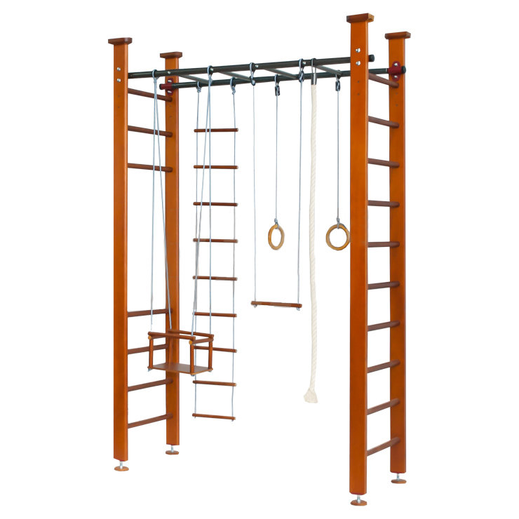 Детский спортивный комплекс Карусель 4Д.02.01 с рукоходом Орех