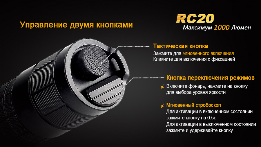 Фонарь Fenix RC20 Cree XM-L2 (U2)
