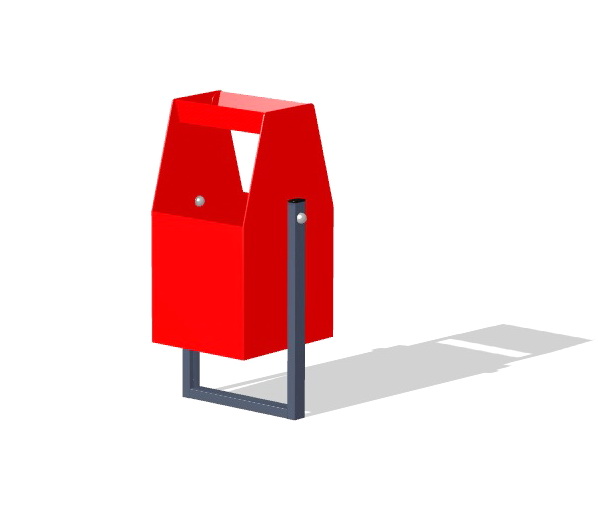 Урна с пепельницей МФ 50.01.06-01