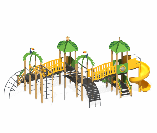 Игровой комплекс для детской площадки ИК-130