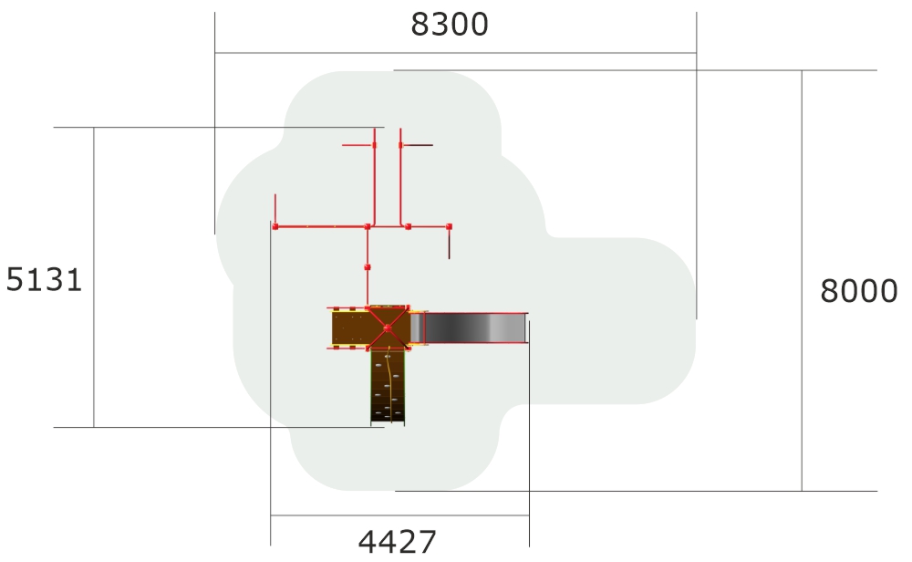 Детский игровой комплекс ZION Ирбис (КД016)