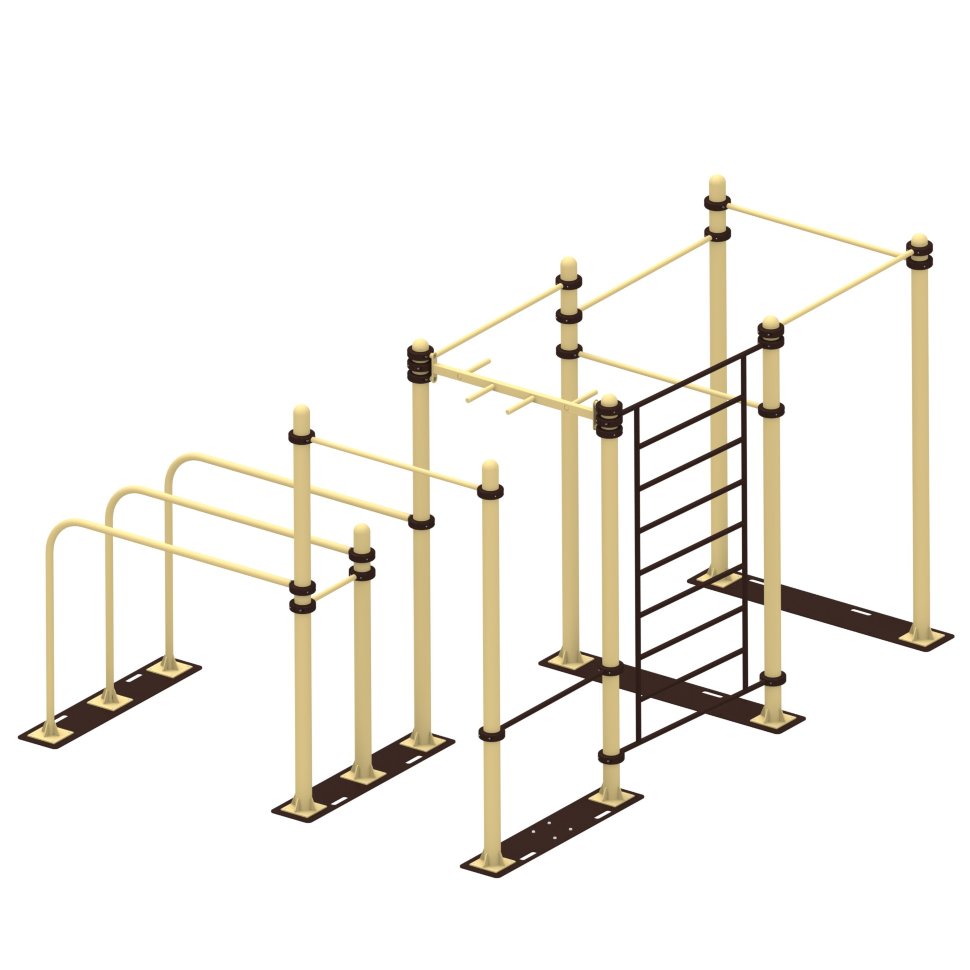 Мобильный комплекс для Воркаут Air-Gym Стандарт-9