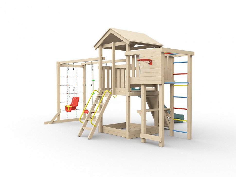 Детская игровая площадка Лео Макси (без покраски)