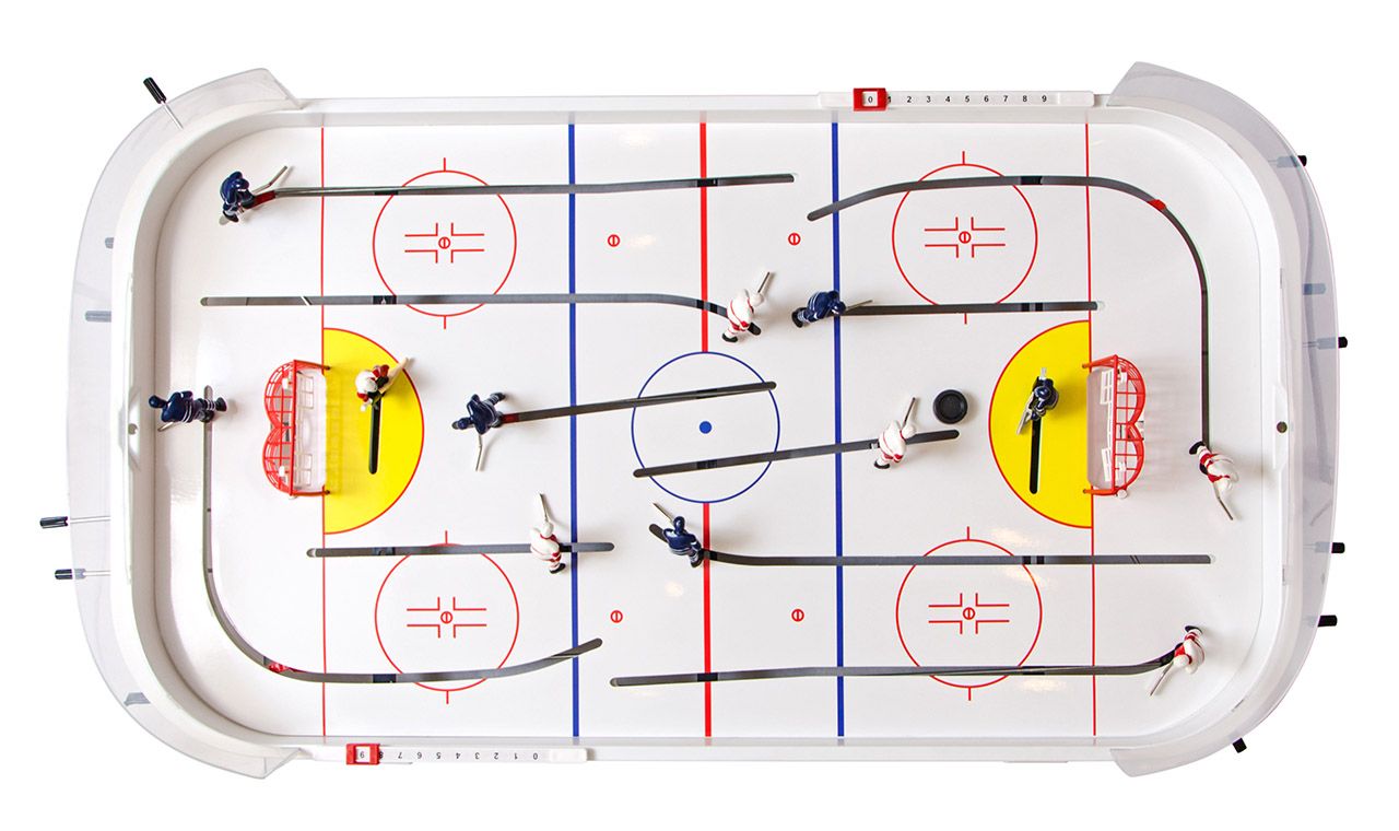 Настольный хоккей Метеор (96 x 51 x 16 см, цветной)