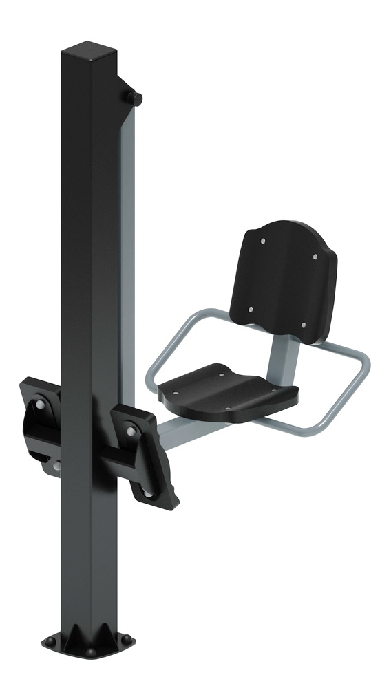 Тренажер уличный ЖИМ НОГАМИ (серый) СТ 011-13