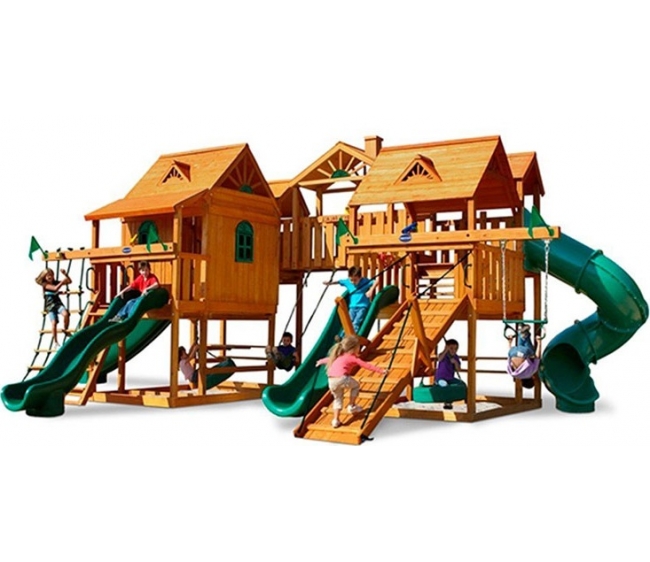 Детская деревянная игровая площадка РЫЦАРСКИЙ ЗАМОК