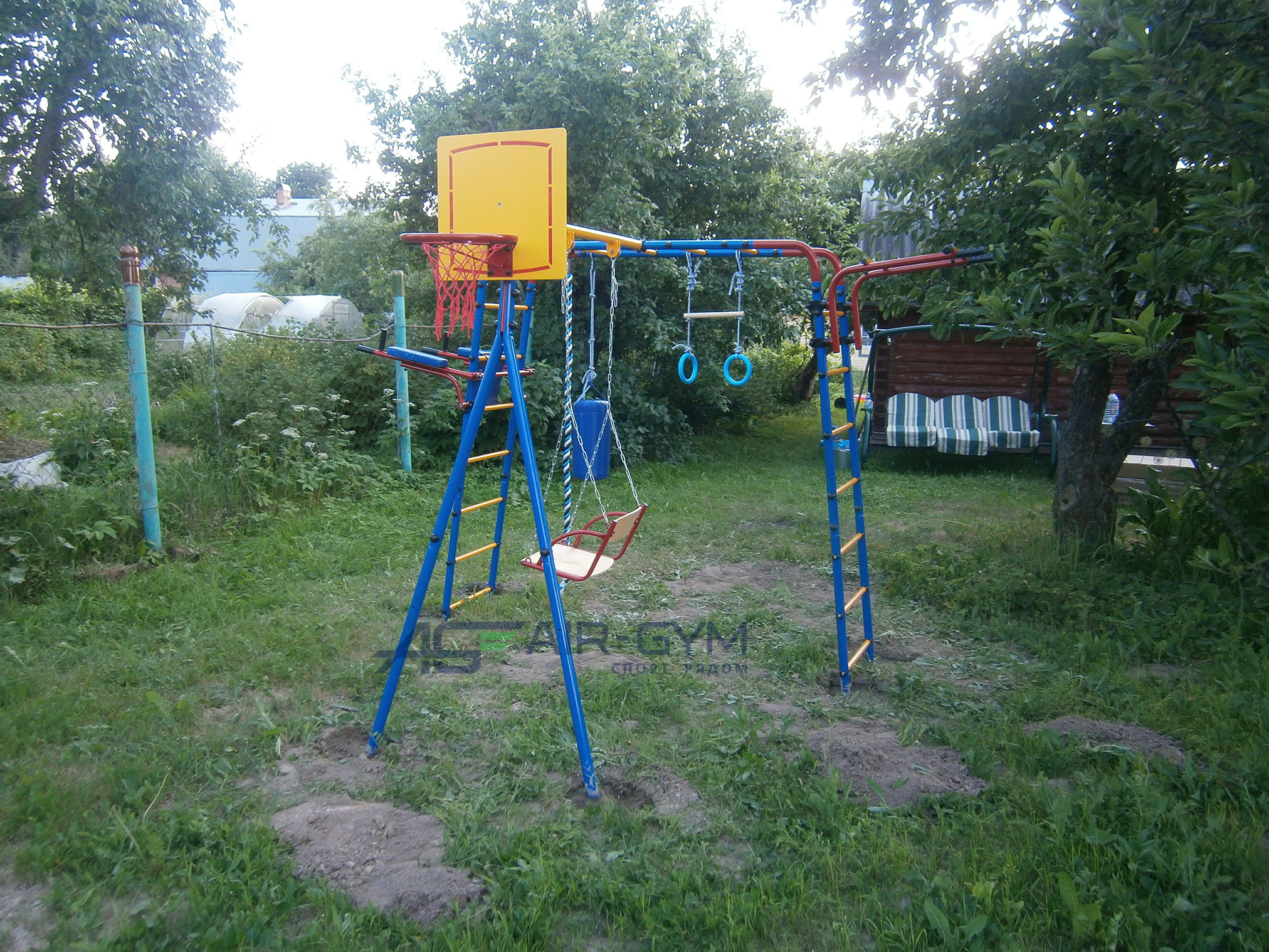 Спортивно-игровой комплекс ЮНЫЙ АТЛЕТ УЛИЧНЫЙ ПЛЮС