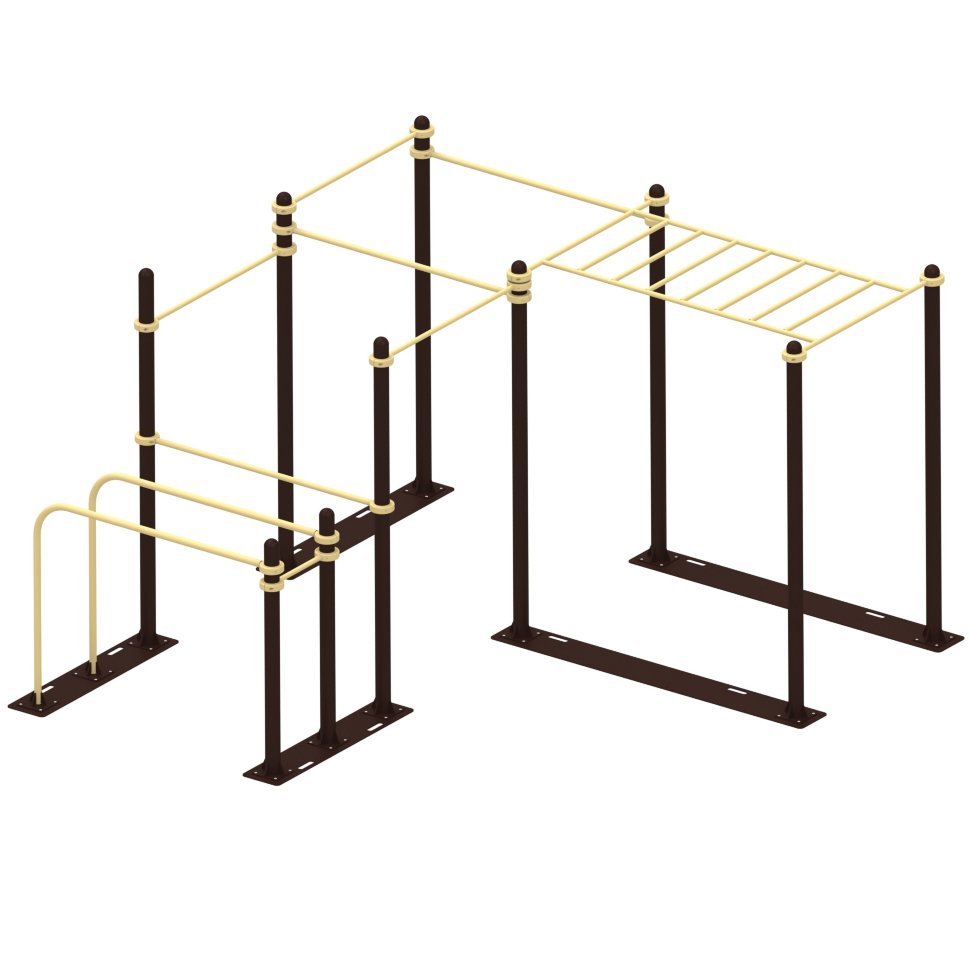 Мобильный комплекс для Воркаут Air-Gym Стандарт-8