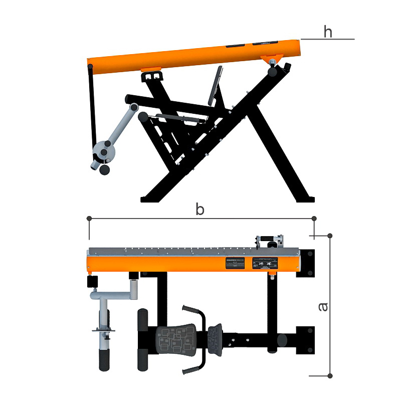Уличный тренажер РАЗГИБАНИЕ НОГ Romana 211.01.00