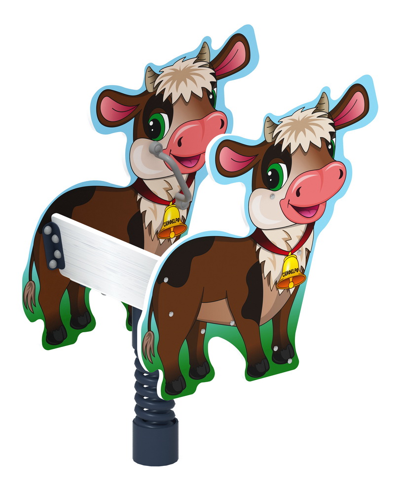 БЫЧОК качалка на пружине ИО 22.01.11