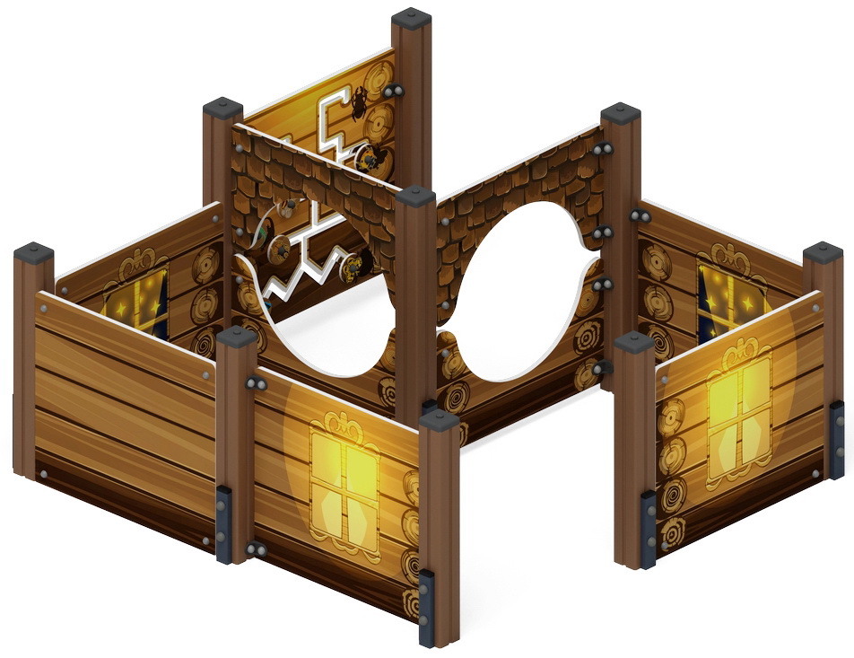 Лабиринт КУБИК 1 (Эко) игровая форма МФ 20.01.01-02