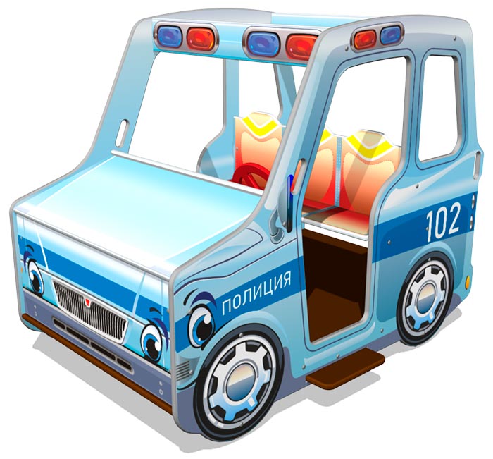 Игровой макет ZION Машина Полиции (ИМ246)