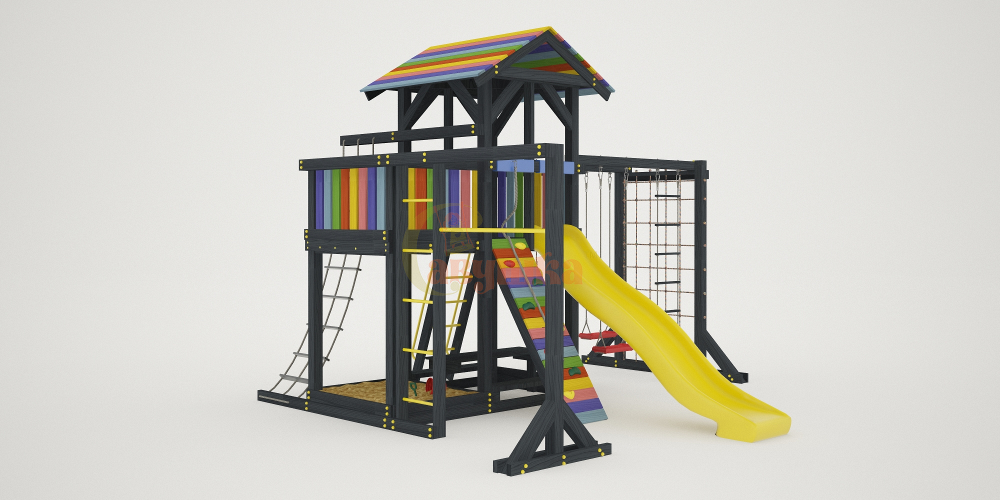 Детская площадка Савушка 3 (Black)