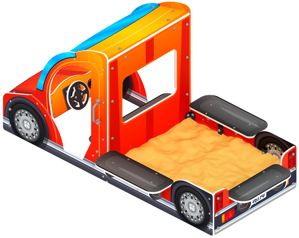 ГРУЗОВИЧОК песочница ИО 5.03.03-10