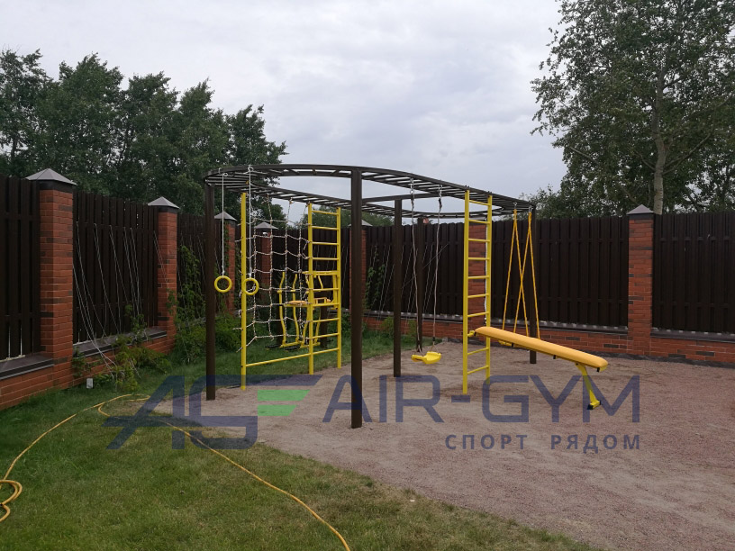 Спортивно-игровой комплекс для всей семьи "Железная дорога"