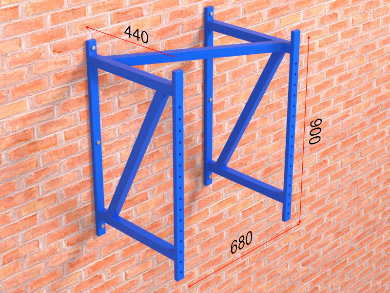 Ферма под тренировочный щит с регулировкой высоты (01.505)
